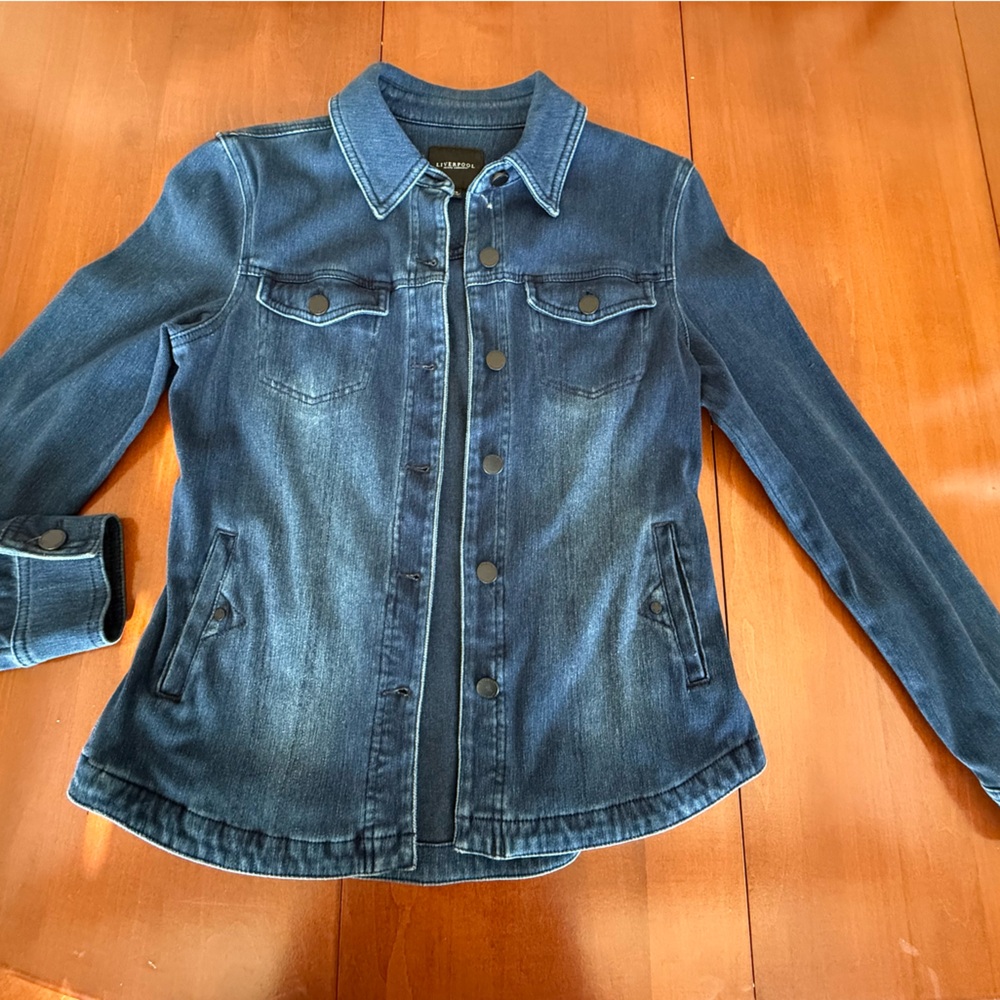 Like New Liverpool Denim Jacket XS